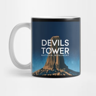 Majestic Devils Tower - National Monument Mug